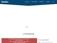 Tablet Screenshot of bialec.fr